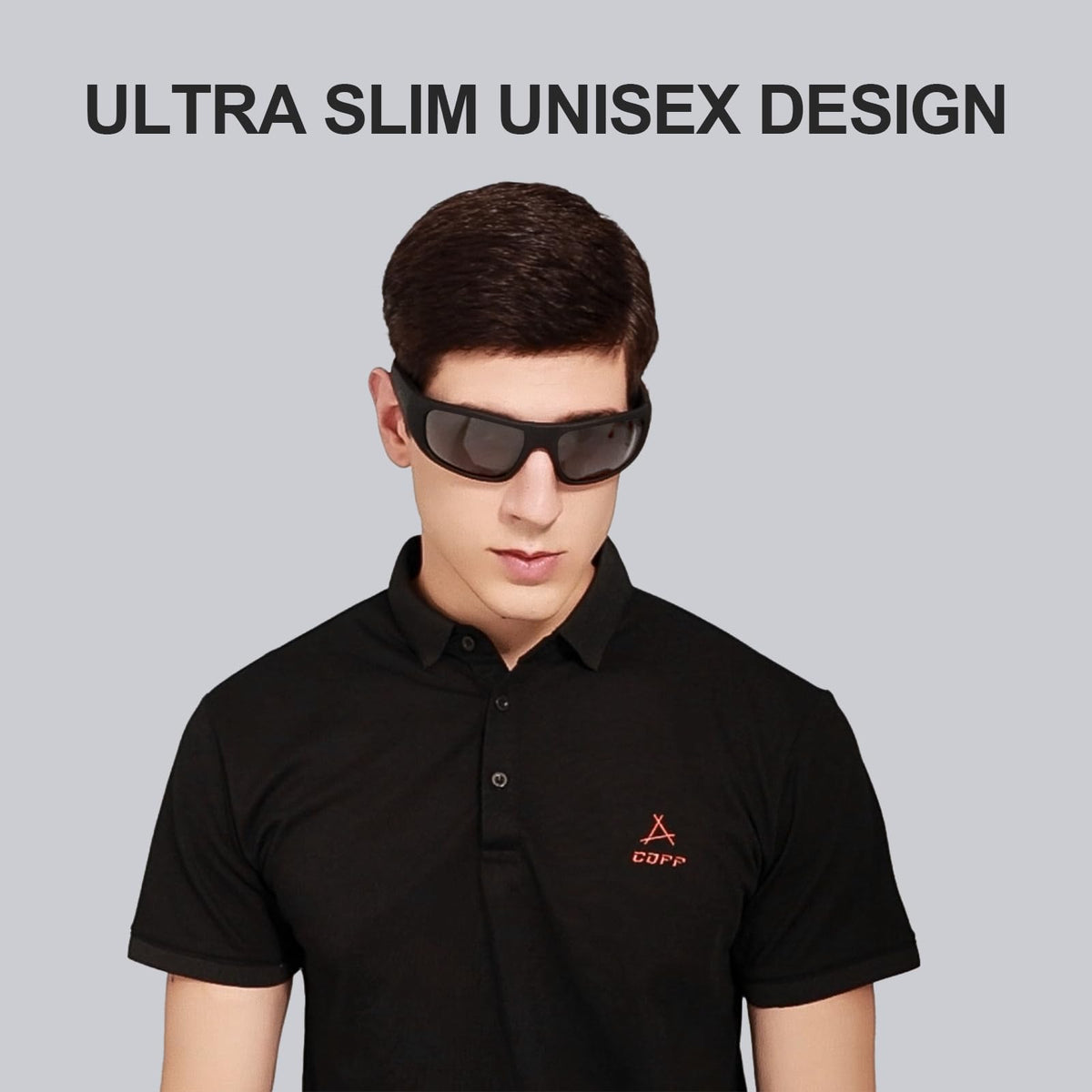 OhO sunshine water-resistant sport glasses suitable for workouts and rain