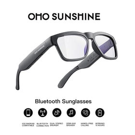 OhO sunshine water-resistant sport glasses for workouts and rainy runs