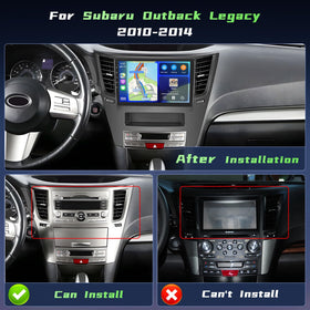 Ohradio Android 15 front view showing sleek head unit integration in dashboard