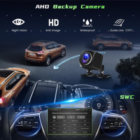 Ohradio backup camera support for easier parking and maneuvering