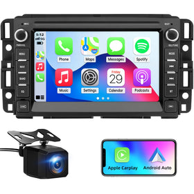 OHREX car stereo upgrade front view for Chevy Silverado enhances the cabin