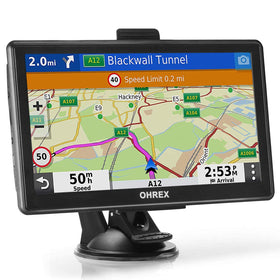 OHREX N800 front view GPS unit for clear road navigation