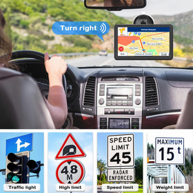OHREX S7 supports postcodes and POI search for fast destinations.