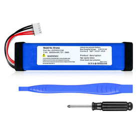 OHZHAO 18000mAh replacement battery for JBL Xtreme, front view highlighting extended battery life.