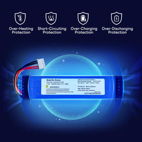 OHZHAO JBL Xtreme replacement battery installation tools included for easy setup.