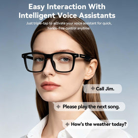 OICIIDO AI Smart Glasses translate 164 languages for travel and business meetings.
