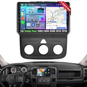 OiLiehu Dodge Ram Android 15 stereo with 9-inch display for navigation and media
