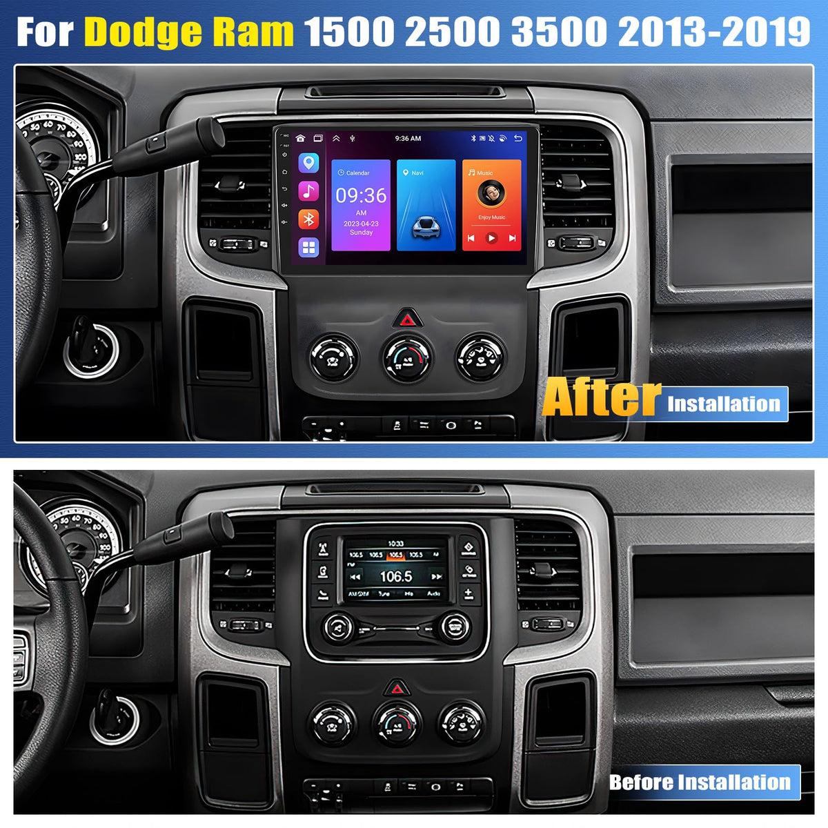 OiLiehu wireless CarPlay and Android Auto for hands-free use