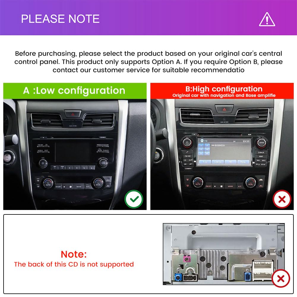 OiLiehu wireless CarPlay and Android Auto for Nissan Altima enabling hands free use