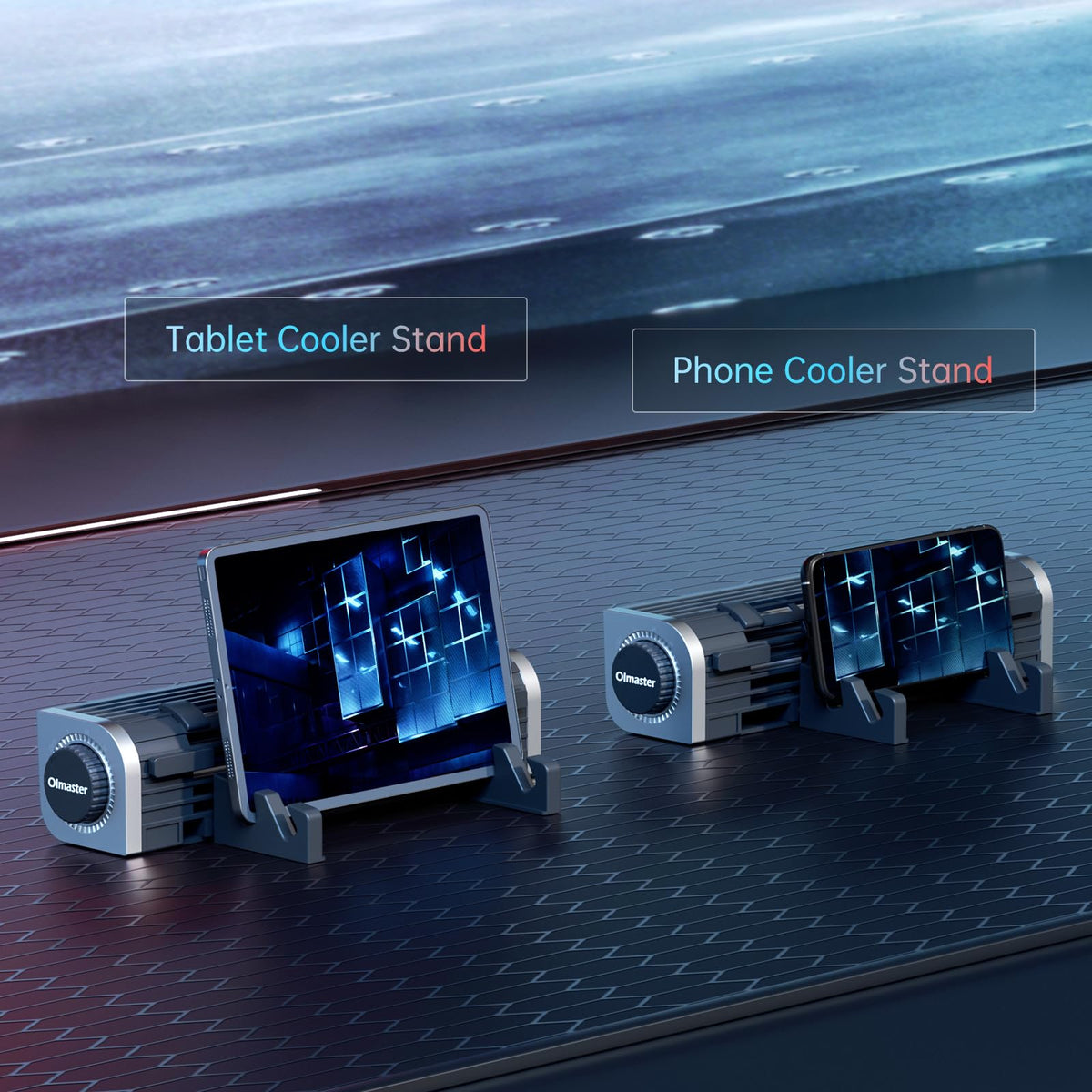 OImaster cooler with USB-powered convenience for laptop, tablet, or phone