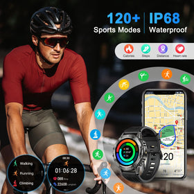 Oiviato closeup of HD screen and customizable watch face personalization benefit