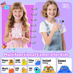 Okaloka close-up of instant print slot demonstrating easy photo output for kids