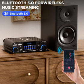 okanemoqi paired smartphone streaming via Bluetooth 5.0 for wireless playback
