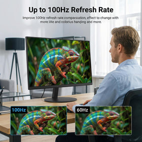 Okaysonic built-in speakers offer clear audio for meetings and media.