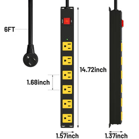 OKCHILD length comparison with ruler showing compact footprint and practical scale