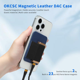okcsc magnetic-dac-case double-pocket anti-drop design for DACs