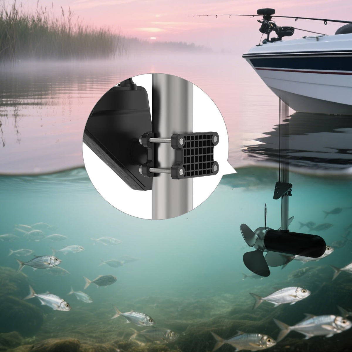 OkeMeeo durable nylon fiber construction withstands marine environments