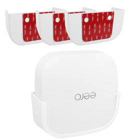 OkeMeeo showing front-mounted eero Pro 6E for neater placement and coverage