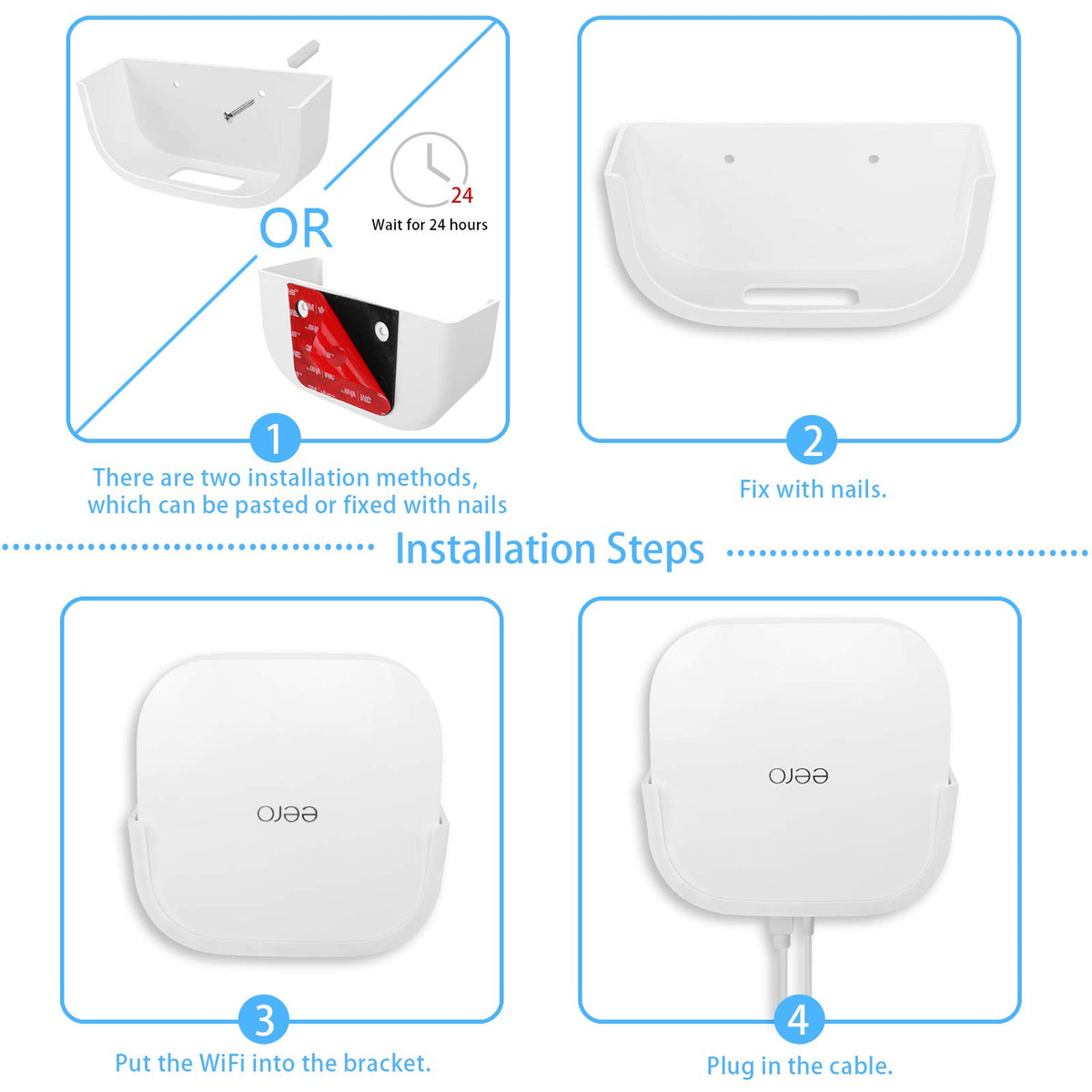 OkeMeeo 2-pack box shows value and quick setup