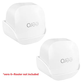 Okemeeo eero 6 Plus wall mount drill-compatible option for secure mounting.