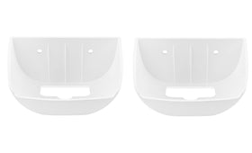 Okemeeo eero 6 Plus wall mount two-pack provides practical home networking solution.