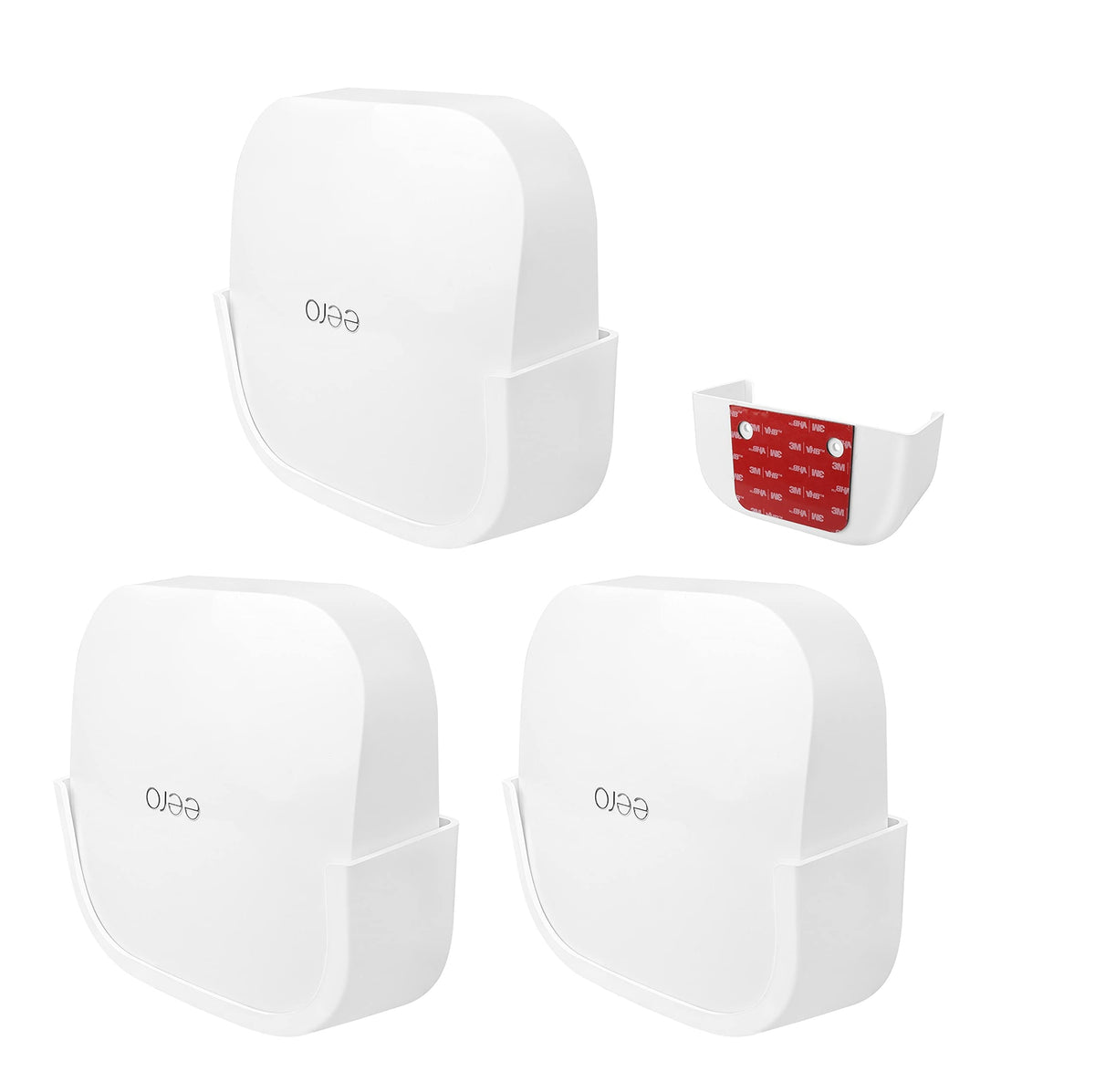 OkeMeeo front packaging showing mount benefits and three pack