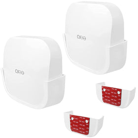 OkeMeeo wall mount for eero Pro 6 adhesive close-up, no-drill setup