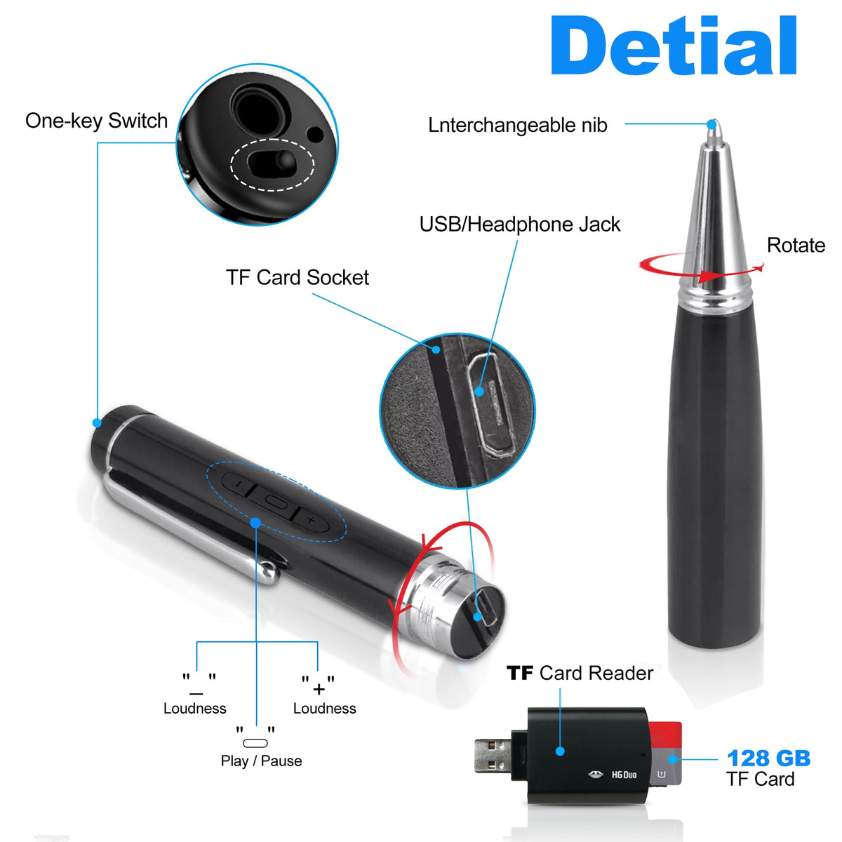 Okikayy side profile showing ports and controls for fast connectivity