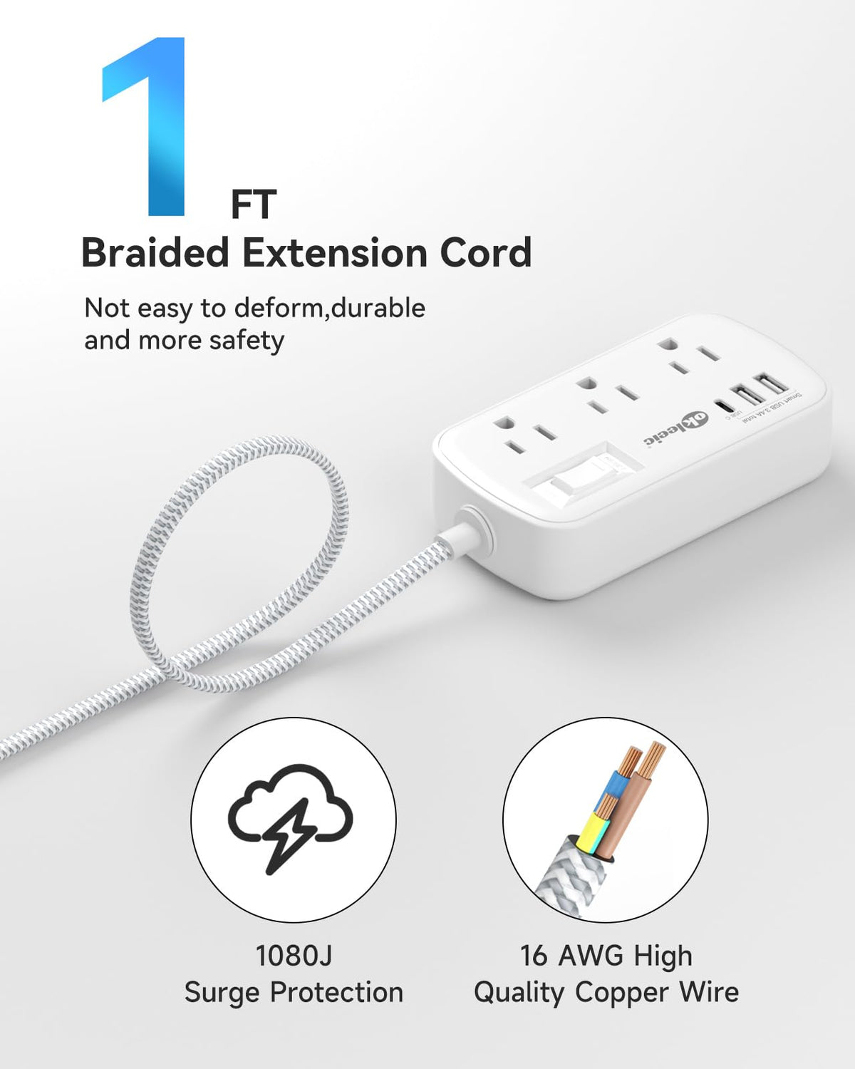 Okleeic ideal for home, office, and dorm setups.