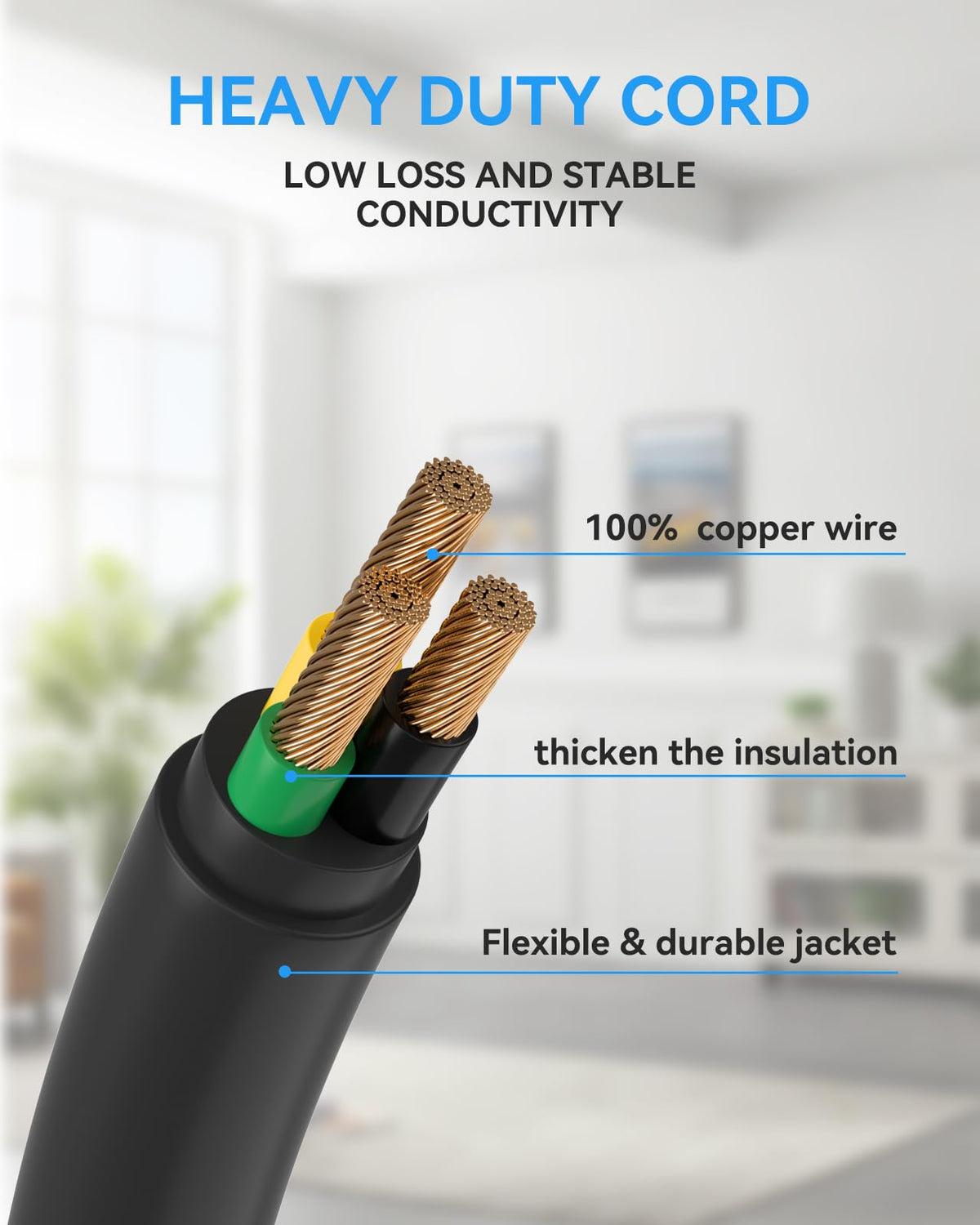 okleeic on kitchen counter charging multiple devices showing convenient simultaneous charging.