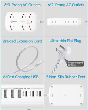 okleeic mounted on wall, secure installation and space-saving benefit