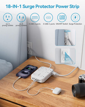 okleeic power switch and white LED indicator for quick on/off control