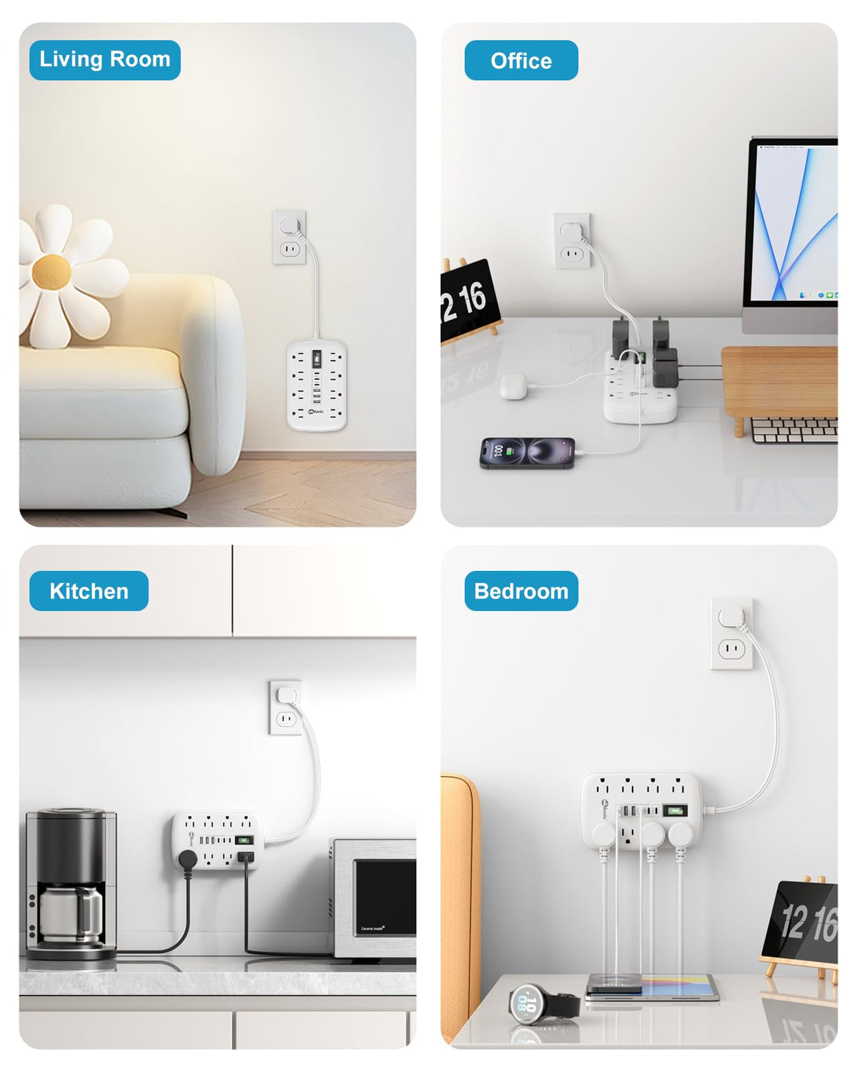 okleeic retail packaging and manual displaying included accessories and setup guidance