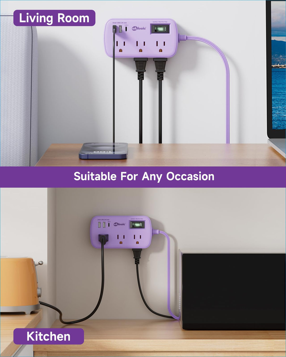 okleeic scale comparison with smartphone showing compact size and portability advantage
