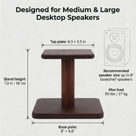 OKOstand underside isolation pad reducing resonance for clearer sound