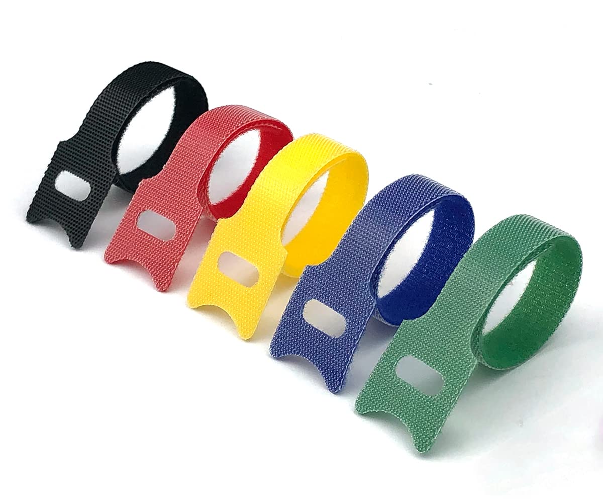 Oksdown multicolor spread displaying five colors for quick cable identification