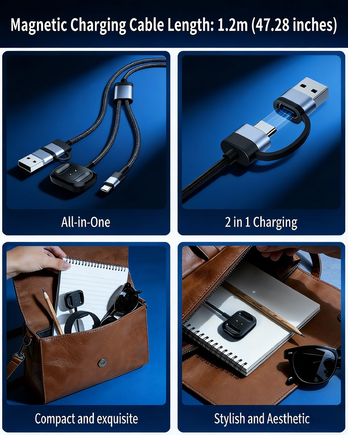 OLCLSS charging status indicator clearly shows when charging