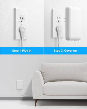 Olcorife built-in circuit breaker provides overload protection.