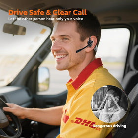Oleap 50dB noise cancellation reduces ambient noise during calls.