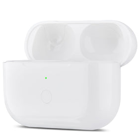 OLEBAND front view showing clean white finish and pairing button, easy setup benefit