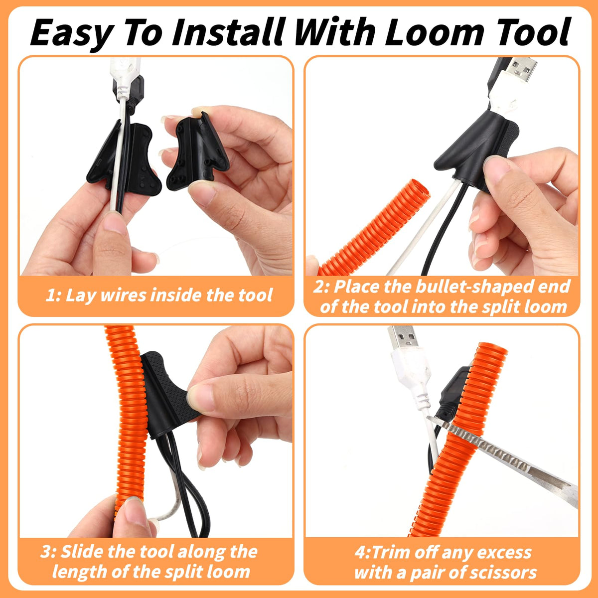 Oleitodh cable ties fanned out to show quantity and secure bundling for tidy installations