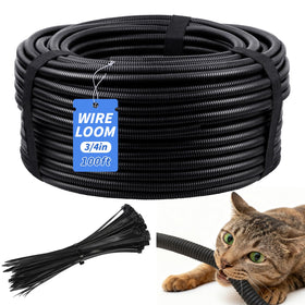 Oleitodh coil front view showing full 100ft length and compact storage benefit