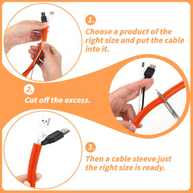 Oleitodh robust loom shields cables from abrasion and moisture
