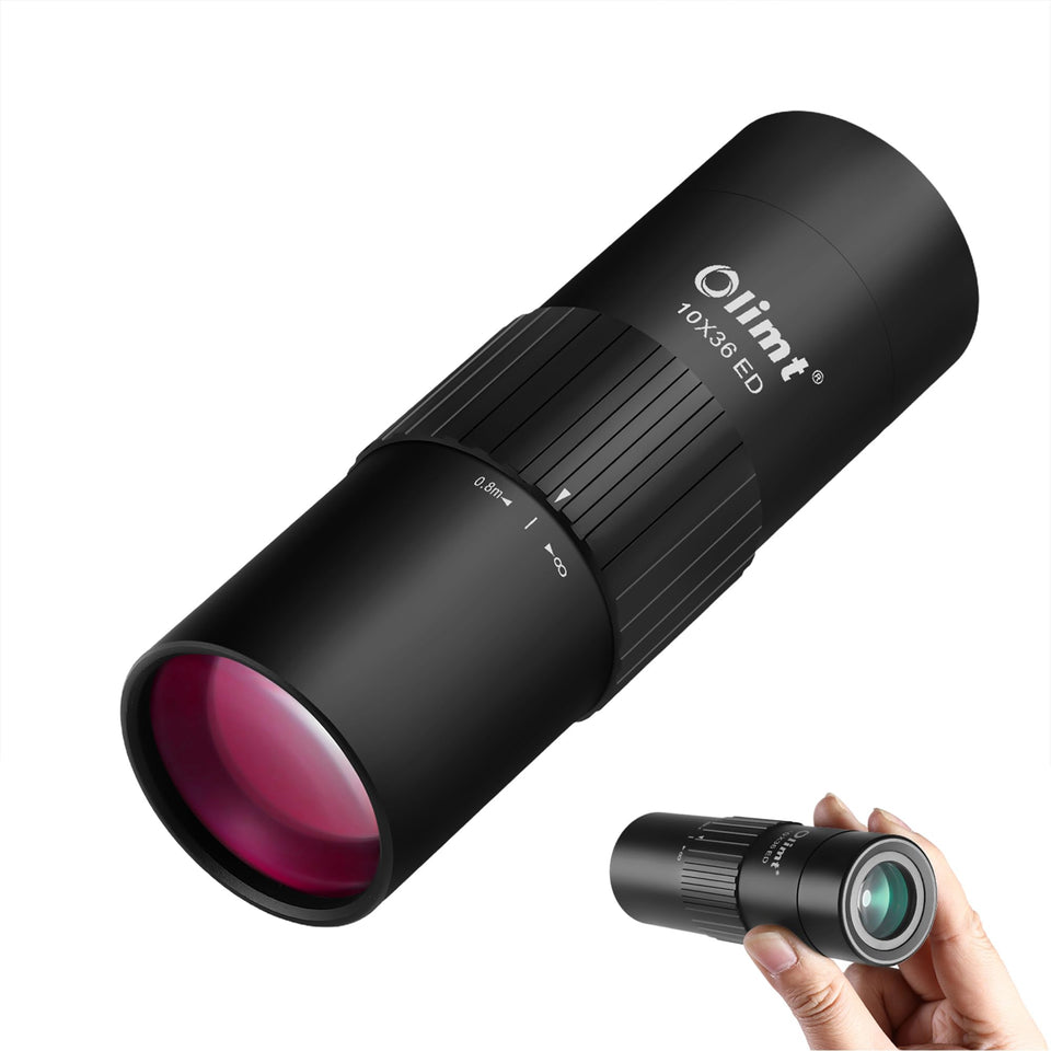 OLIMT 10x36 monocular compact design for easy portability