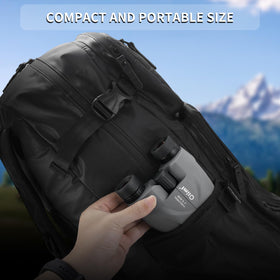 OLIMT rugged gray housing with non-slip grip for outdoor handling.