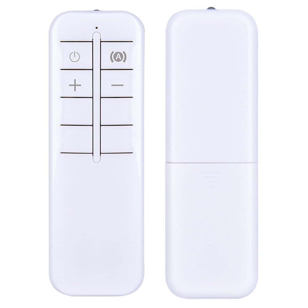 oljaeq MR-2398P remote front view with ergonomic grip for easy setup