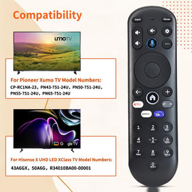 oljaeq remote CP-RC1NA-23 buttons with responsive feedback for quick navigation