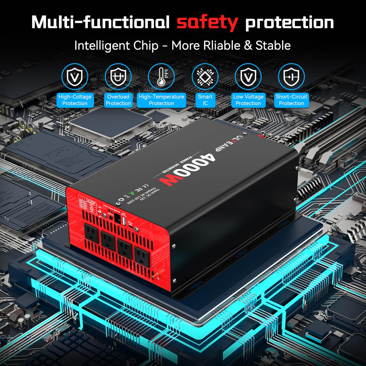 OLTEANP remote LCD panel for quick control and safety checks