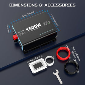 OLTEANP inverter installed in an RV or truck for off-grid readiness.
