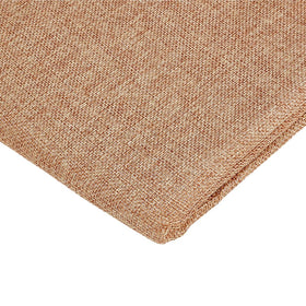 OLYCRAFT front view of beige grill cloth showing clean coverage and easy replacement